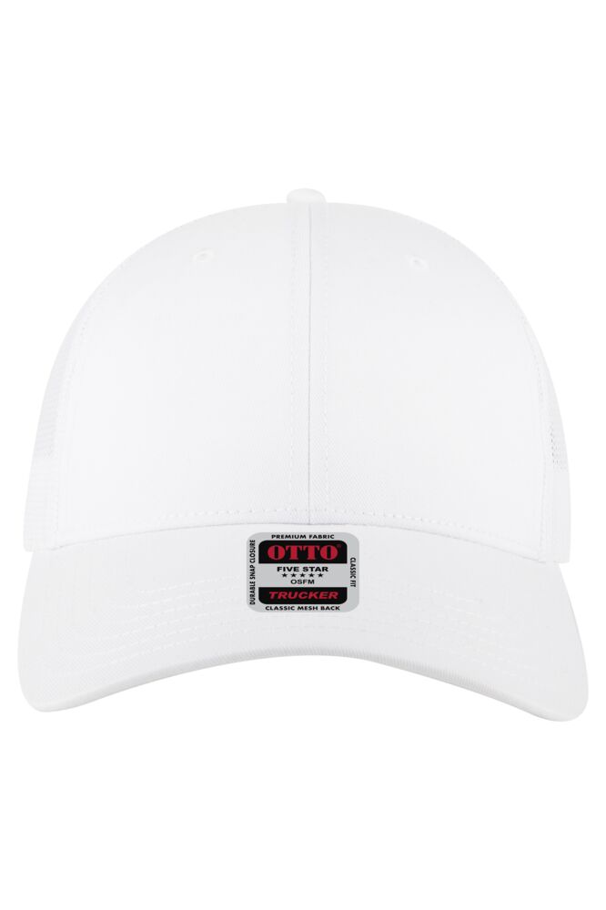 OTTO CAP 6 Panel Low Profile Mesh Back Trucker Hat Thumbnail