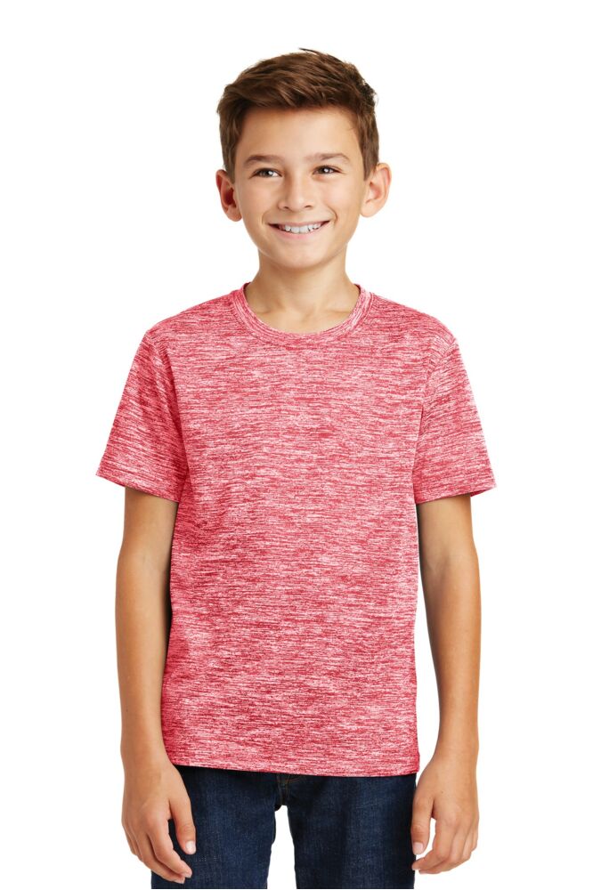 Youth PosiCharge ® Electric Heather Tee Thumbnail