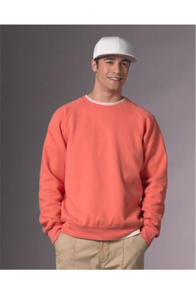 Men's Vintage Fleece Raglan Crewneck Sweatshirt Thumbnail