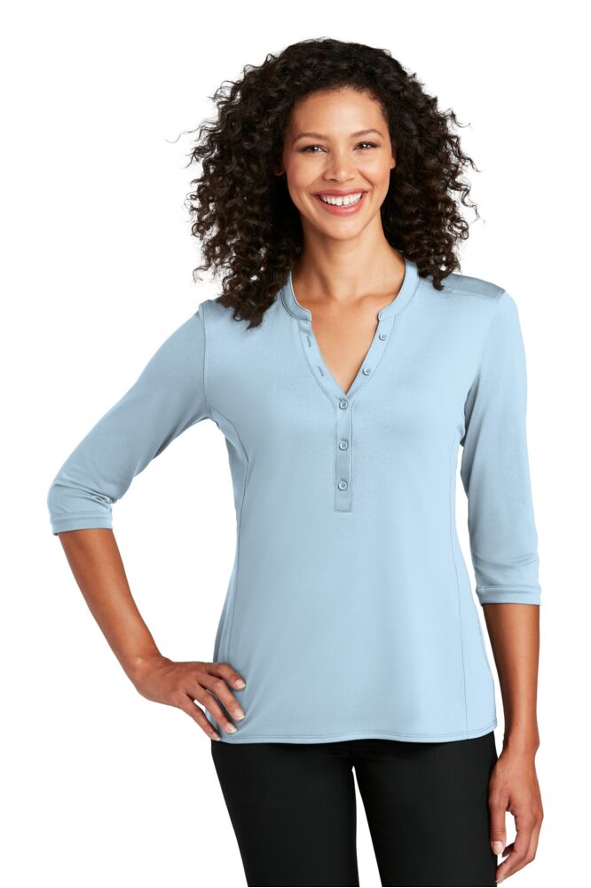 Women's UV Choice Pique Henley Thumbnail