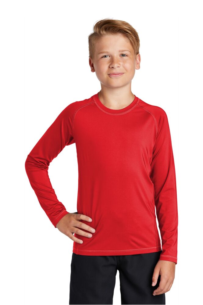 Youth Long Sleeve Rashguard Tee Thumbnail