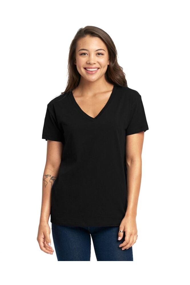 Women’s Cotton V-Neck T-Shirt Thumbnail