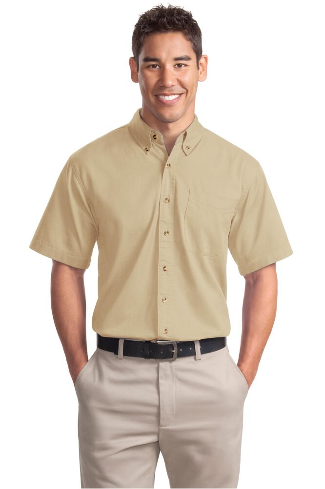 Short Sleeve Twill Shirt Thumbnail